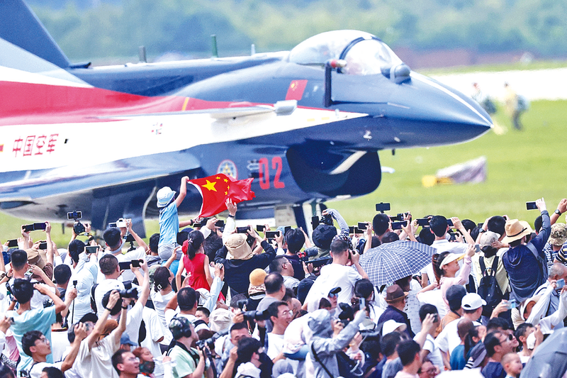 免费看女人黄色长春航空展迎来首个公众日